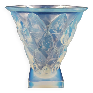 Vase en verre opalescent