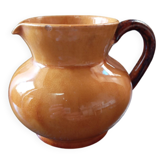 Pitcher milk jug dieulefit pottery