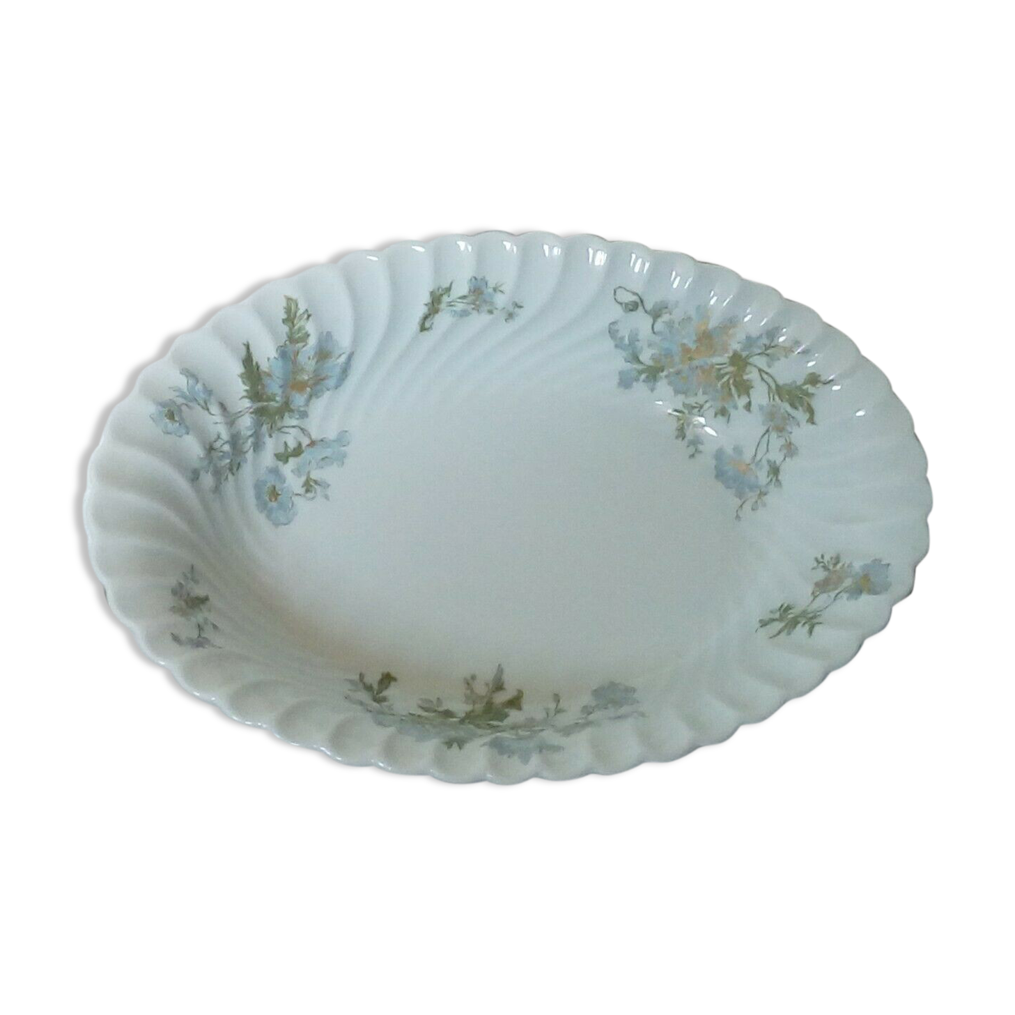 Limoges haviland modele margau oval porcelain basket