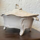 Moustiers earthenware vegetable dish 18th century
