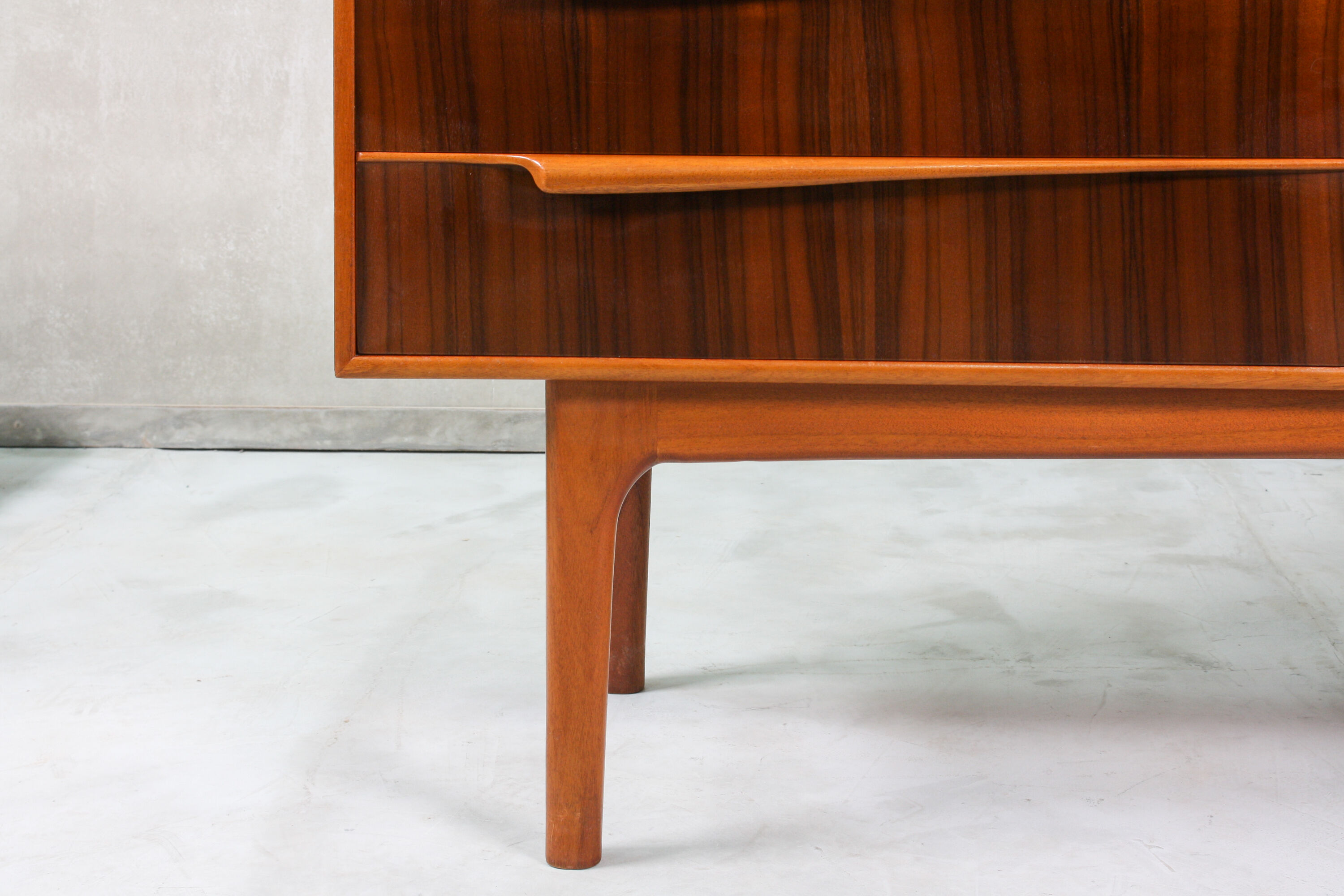 British rosewood and teak sideboard from McIntosh, 1960