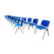 Series of 40 chairs by G. Piretti for Castelli Anonima Castelli, Italy, 1970s