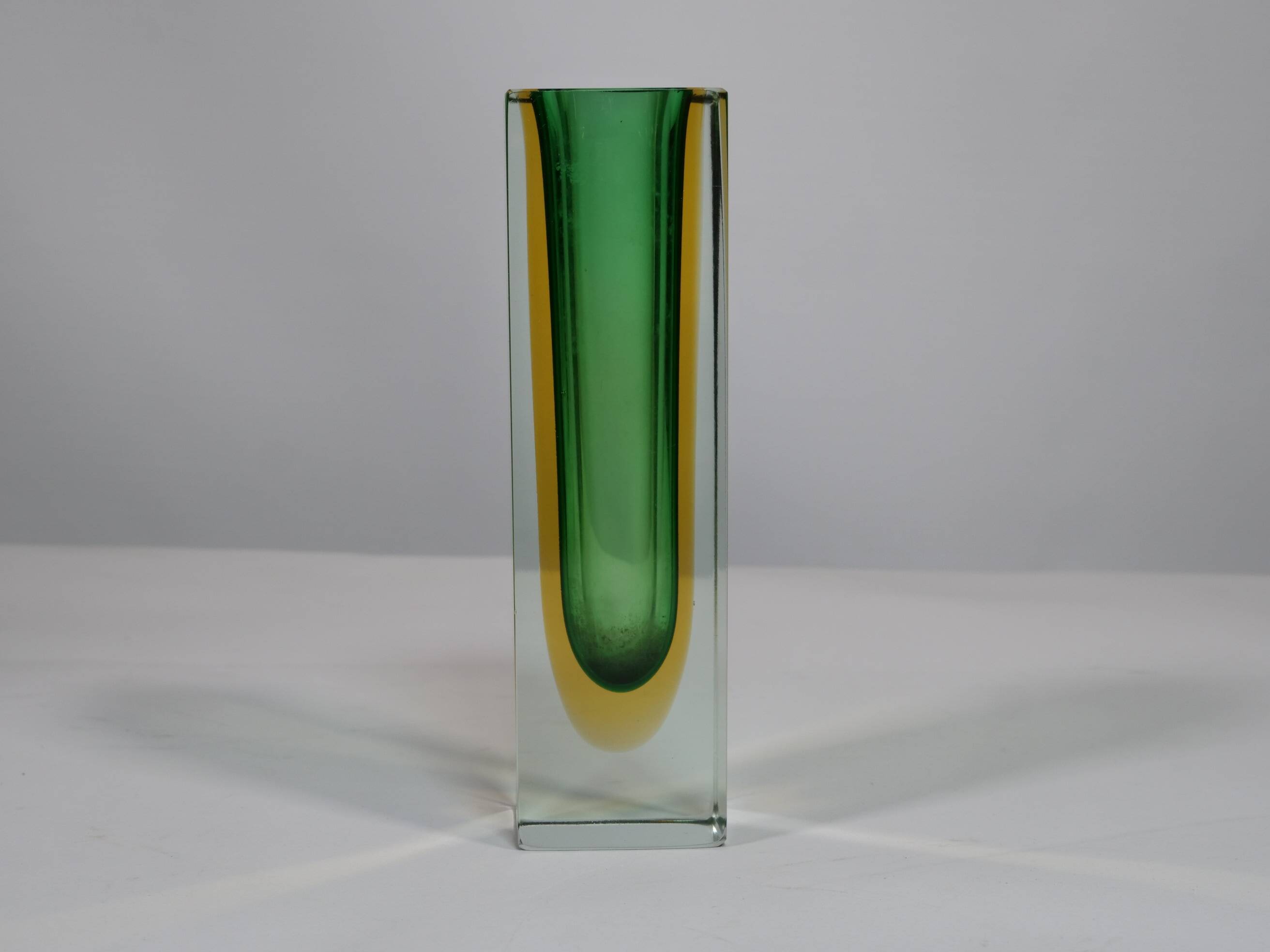 Murano Sommerso Glass Vase by Flavio Poli, 1970
