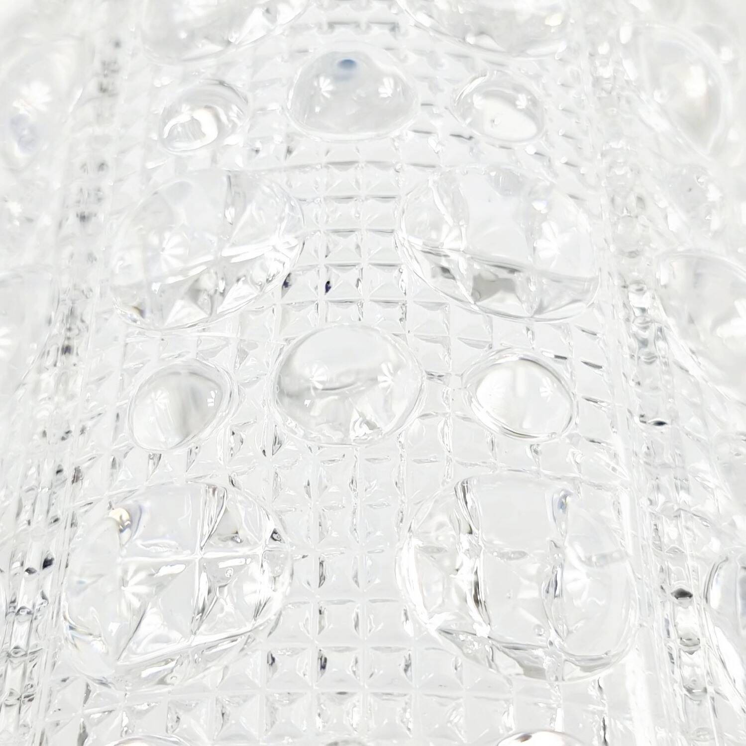 Pair Mid Century Scandinavian Glass & Brass Wall Lamps - C.Fagerlund, 1960s