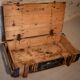 Caisse militaire en bois