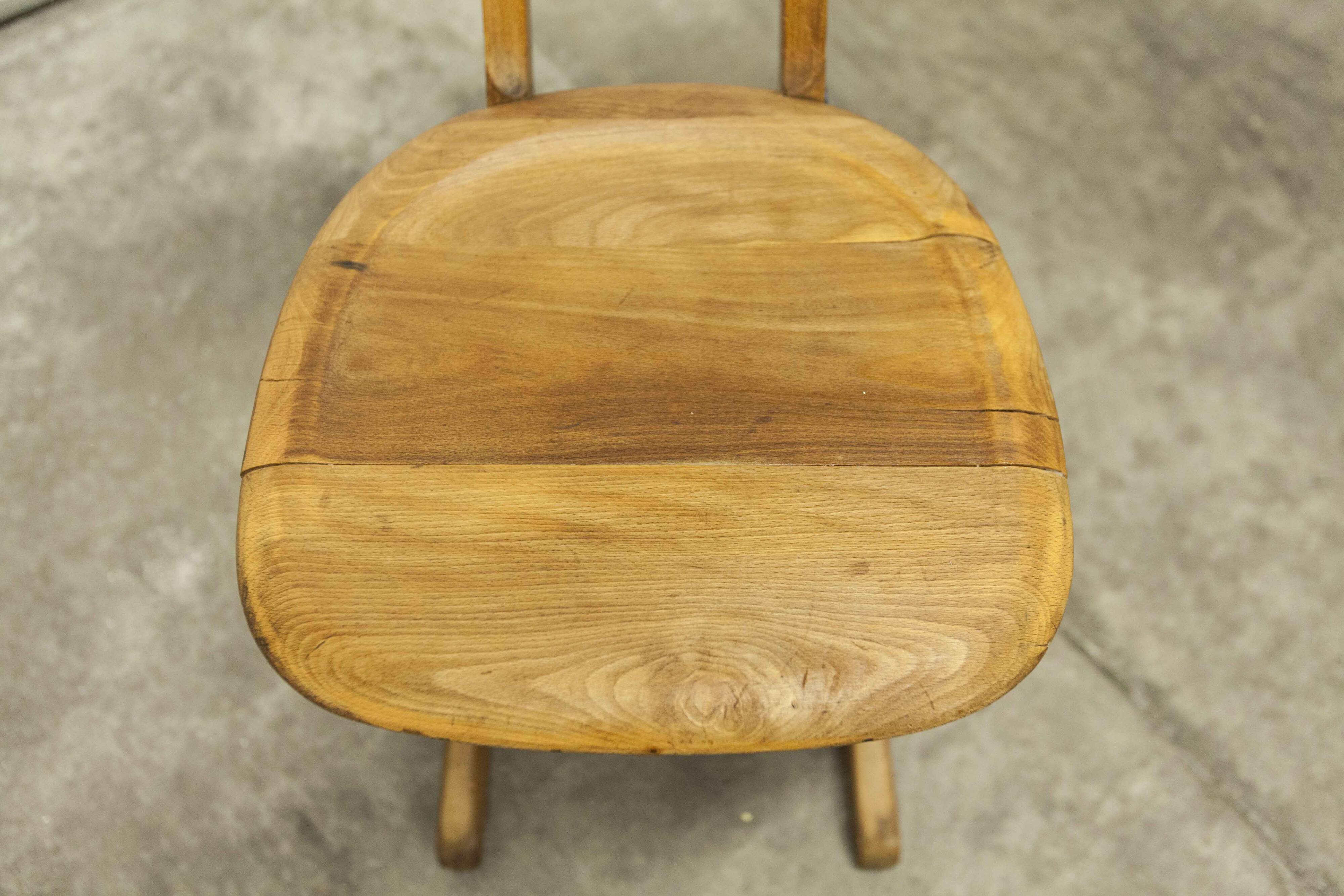 Children's chair hohenloher schulmöbel turngerätefabrik J. koffmann 1900 solid wood