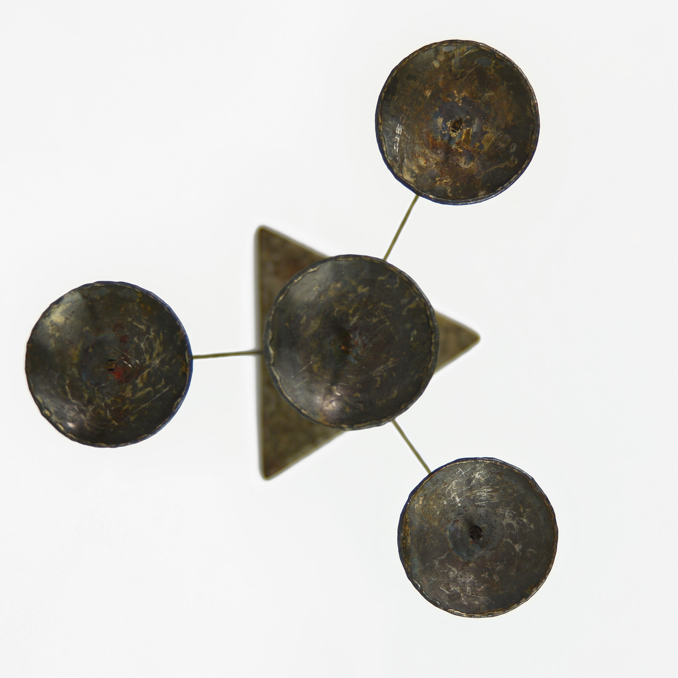 1960s Brutalist style candlestick Poland,