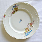 5 assiettes plates Porcelaine de Limoges