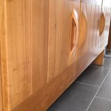 Massive elm sideboard