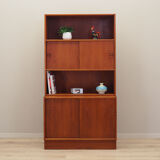 Teak bookcase, Danish design, 1960s, production: Denmark