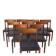 Set of 10 Poul M. Volther Teak Dining Chairs for Frem Røjle, Denmark, 1960s