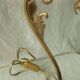 Bronze bedside table lamp 20th empire style