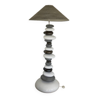 Large pebble lamp Francois Chatain