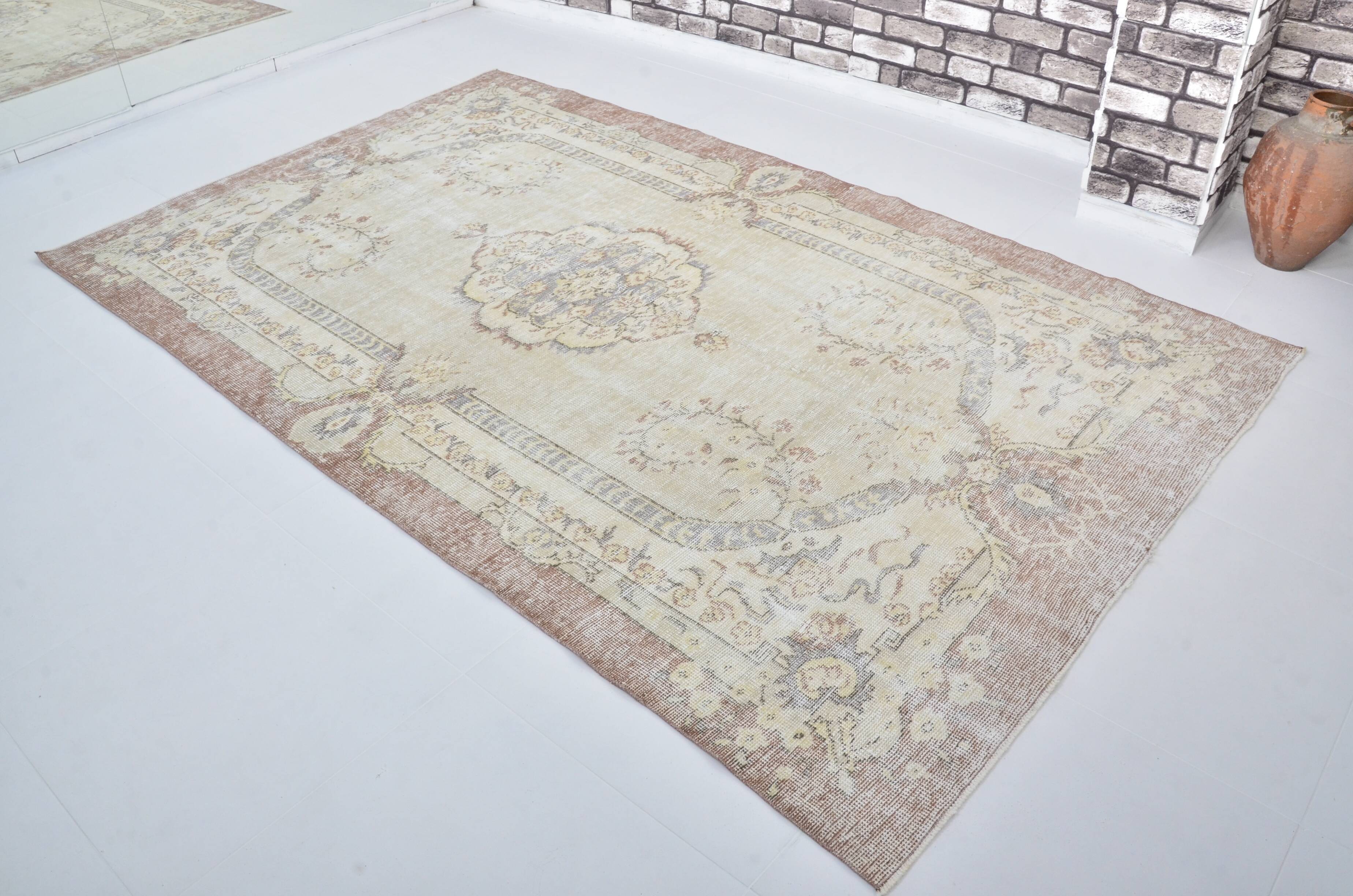 Oushak Handknotted Antique Floor Rug sku 3215