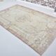 Oushak Handknotted Antique Floor Rug sku 3215