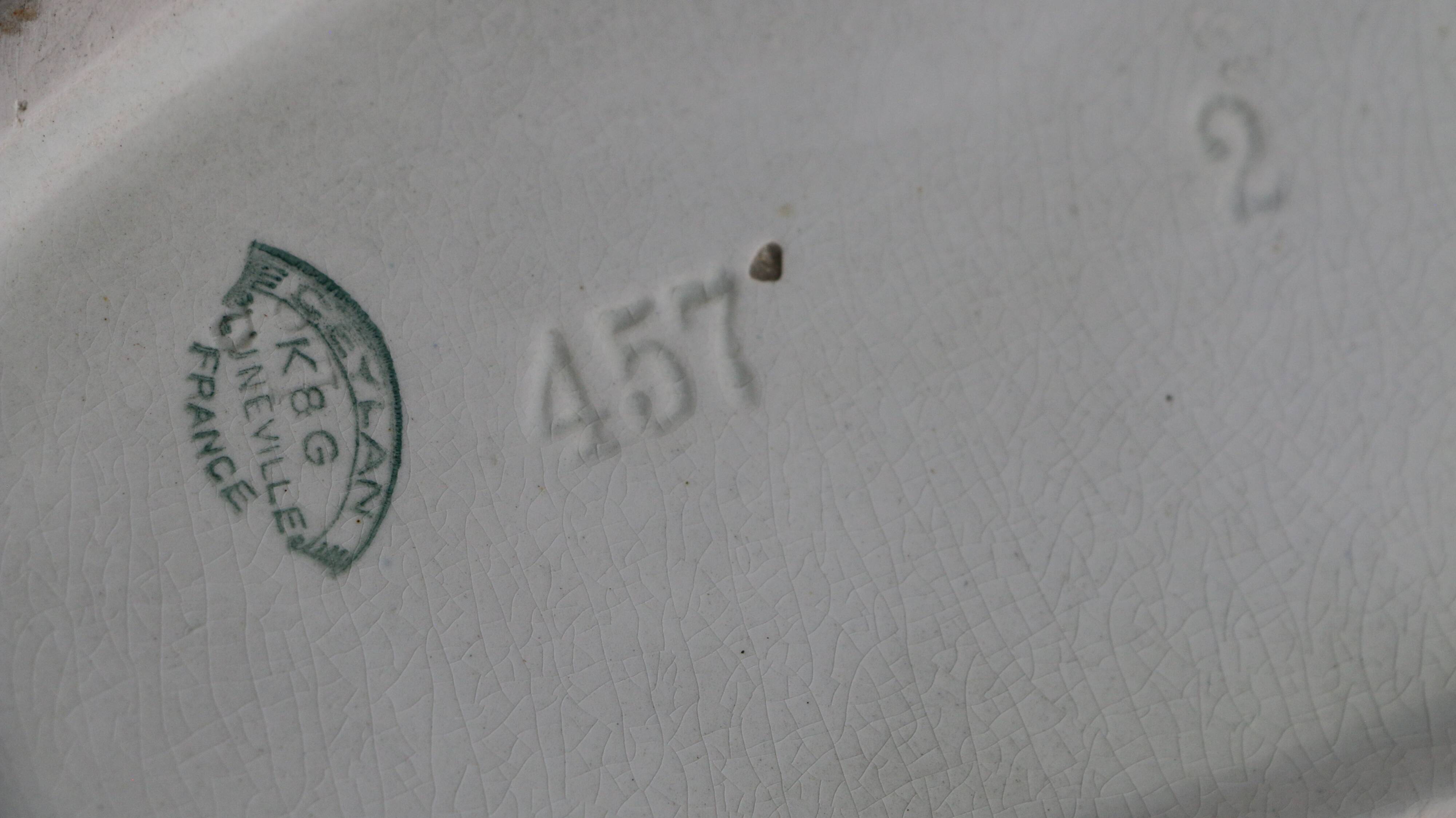 Art Deco planter K & G Lunéville model Ceylon