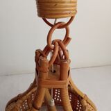 Bamboo and canning hanging lamp
