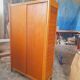 Vintage light sliding cabinet 50s