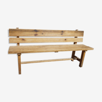 Banc en bois