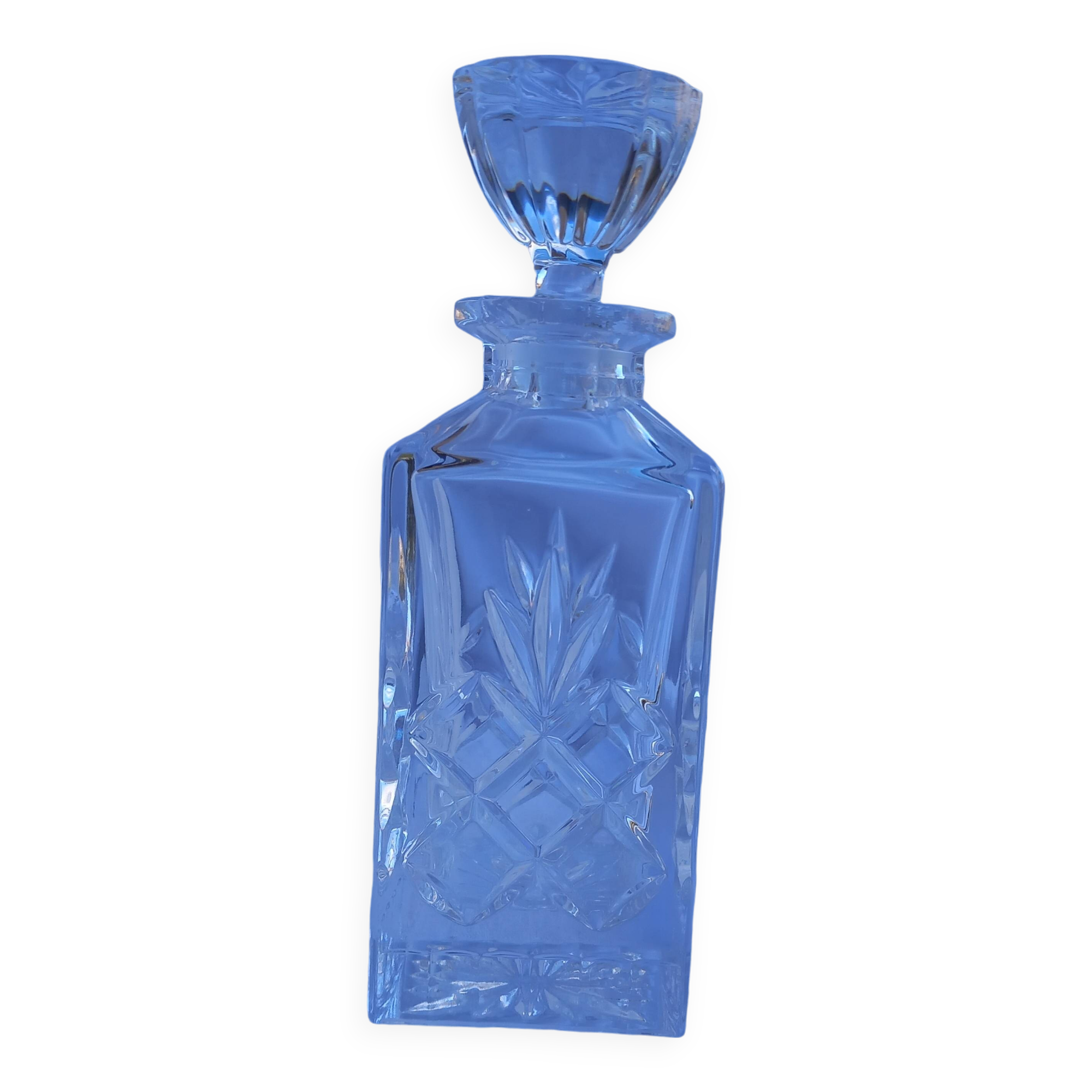 Vintage Crystal Whiskey Decanter