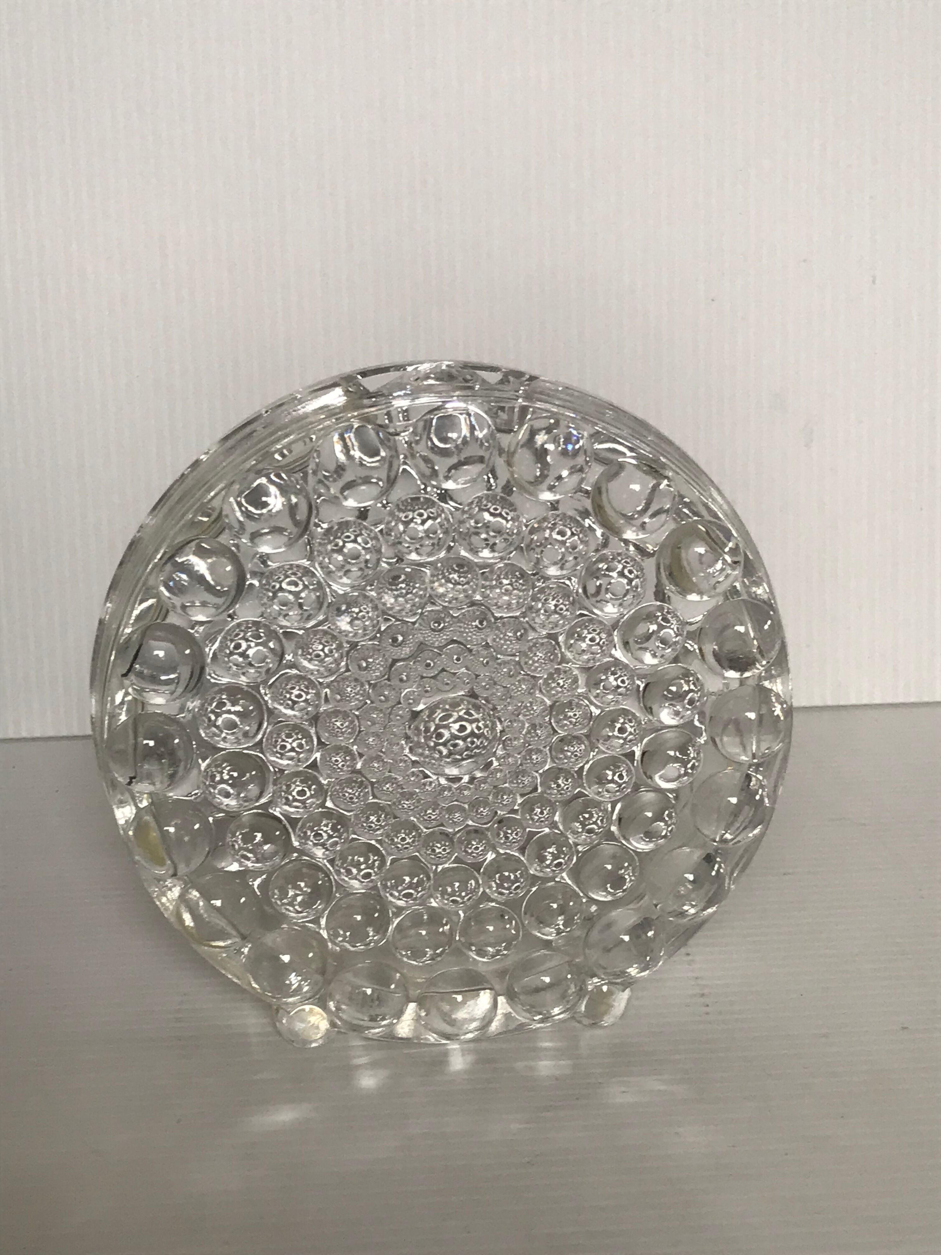 Vase en cristal de Beyer 1960