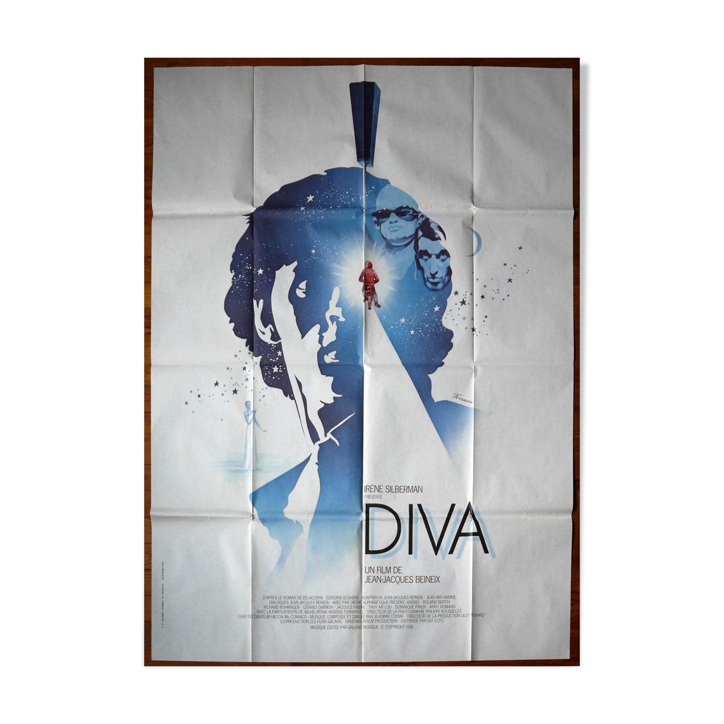 Original cinema poster-Diva-Jean-Jacques Beineix