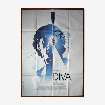 Original cinema poster-Diva-Jean-Jacques Beineix