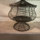 Wrought iron candle holder