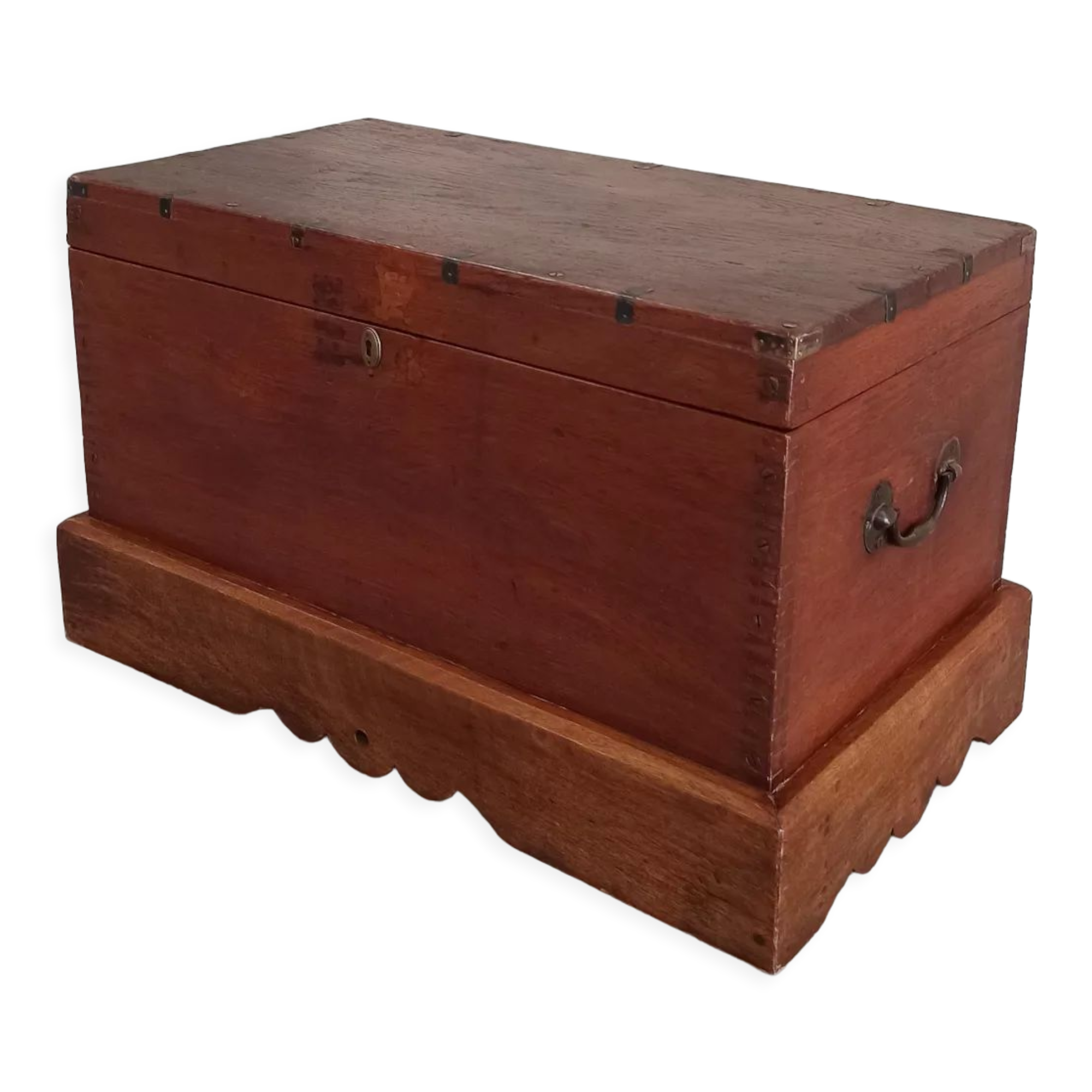 Vintage chest in exotic wood