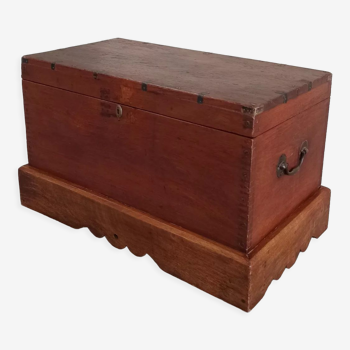 Vintage chest in exotic wood