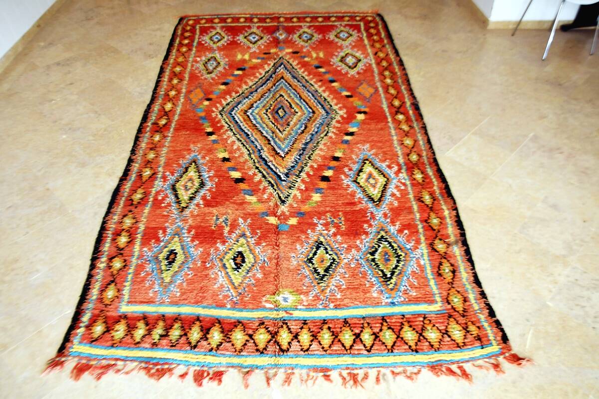 Vintage Boujaad rug 352 x 186 cm