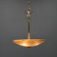 Art Deco Glass Chandelier, Kamenicky Senov, 1930s