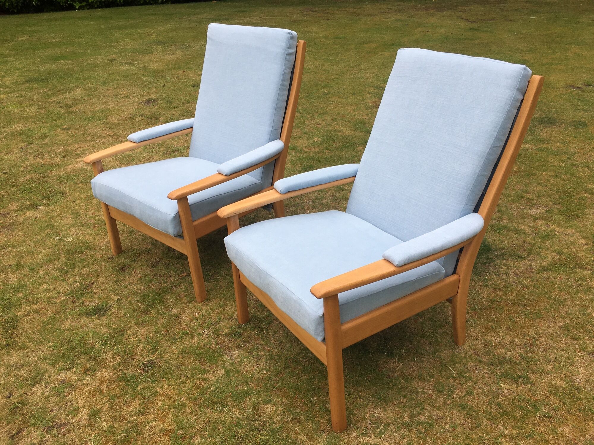 Pair of vintage armchairs