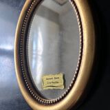 old mirror gilded with fine gold