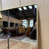 Brewery mirror - glass bistro 1970