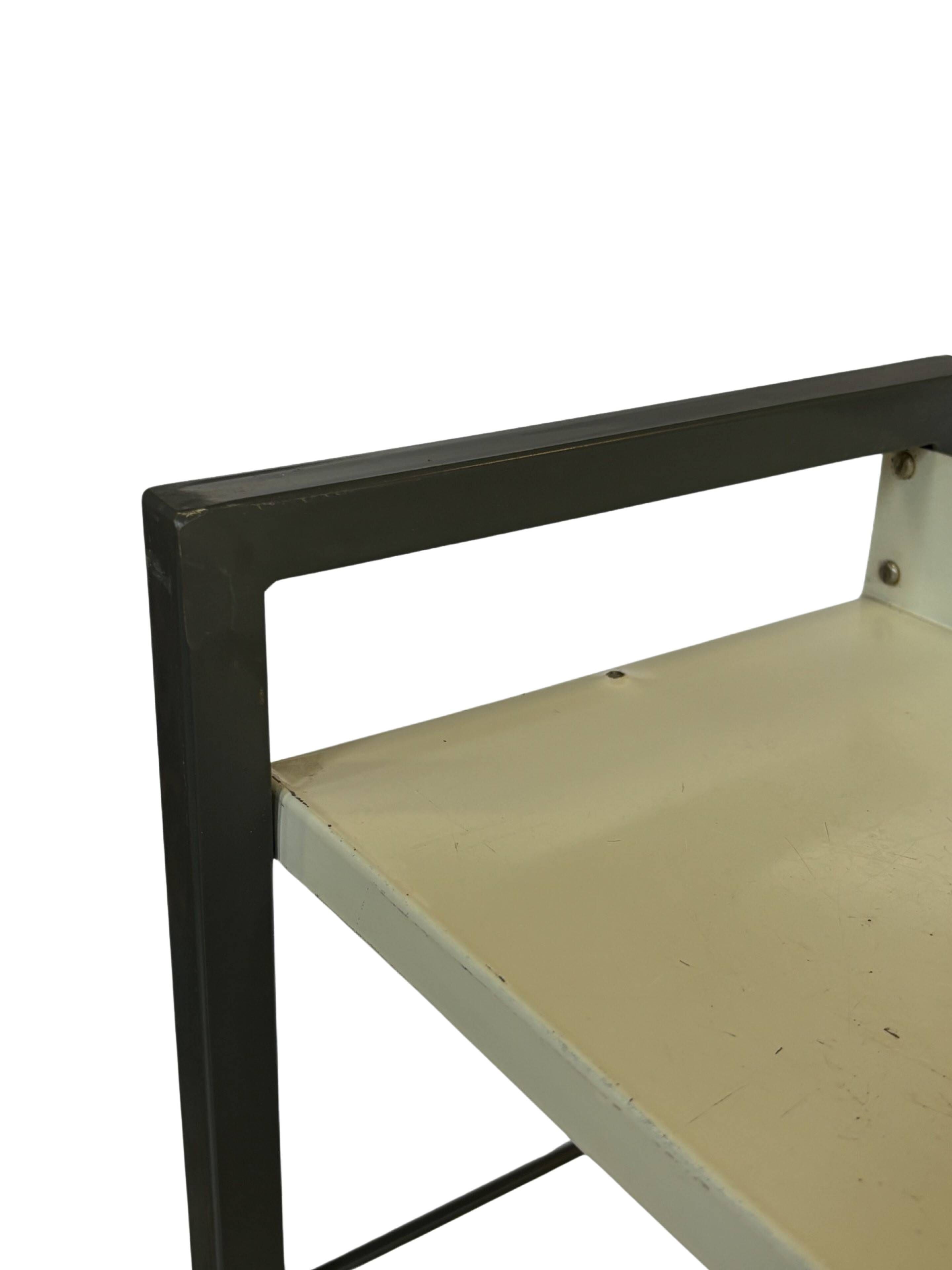 Tomado shelving unit Free standing in metal and gray - 1960s Dutch Design
