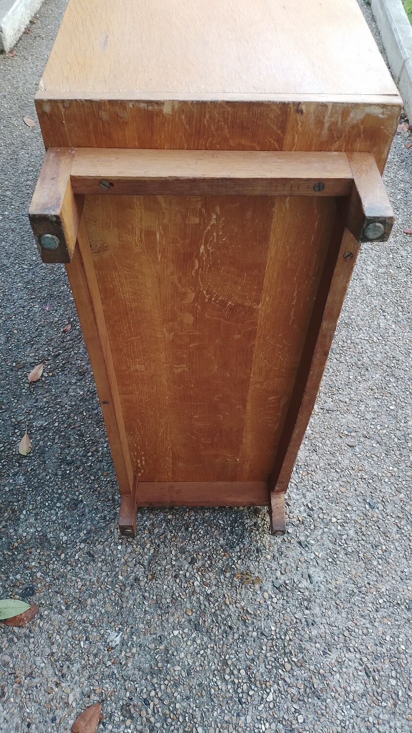 Oak cabinet