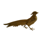 Pheasant golden brass