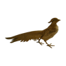 Pheasant golden brass