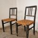 Pair of rope chairs