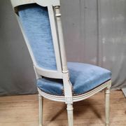 Chaise  tapissée style Louis XVI