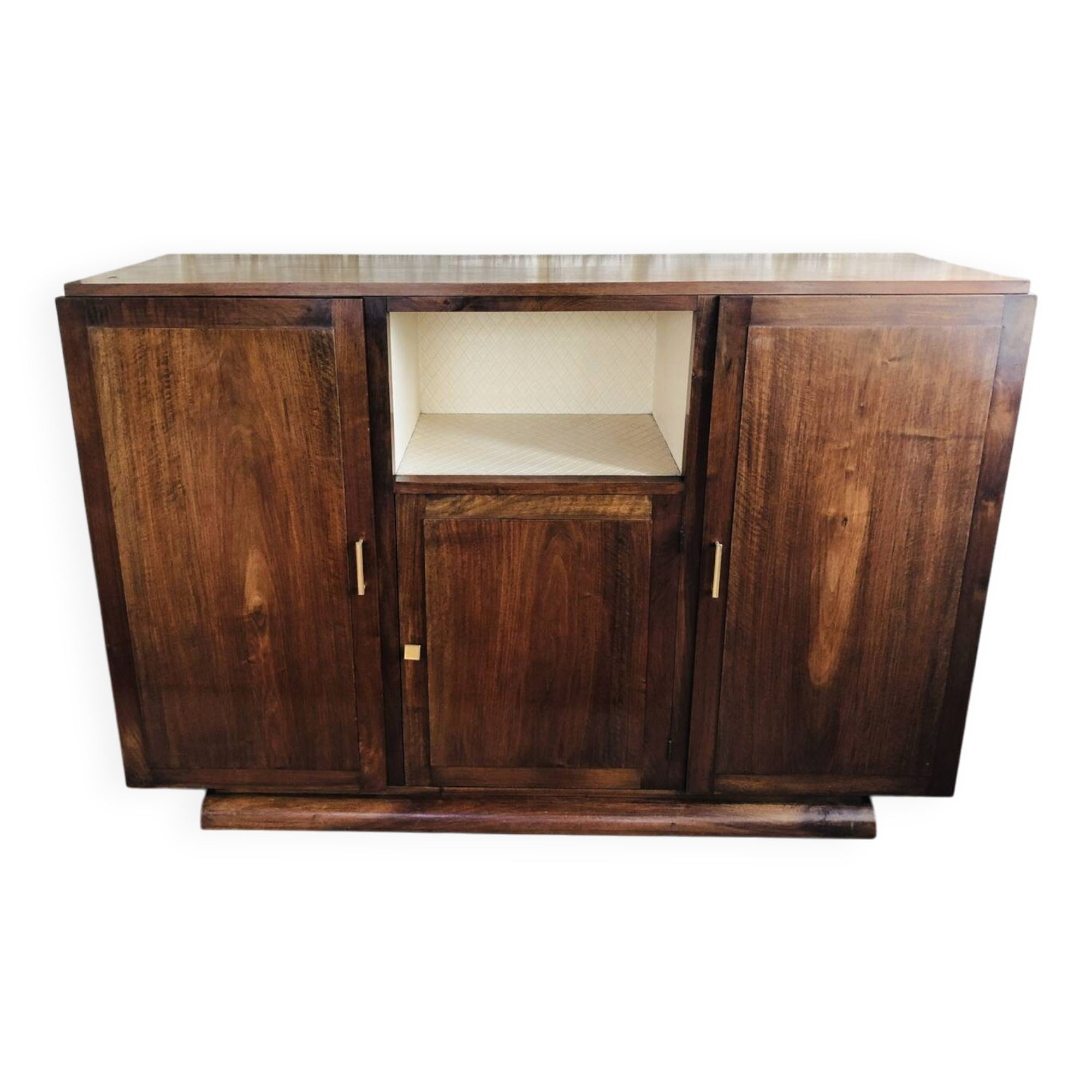 Art Deco low walnut sideboard Circa 1930/1940