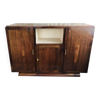 Buffet bas Art Deco en noyer Circa 1930/1940