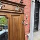 Vestiaire porte manteau en noyer fin XIXe
