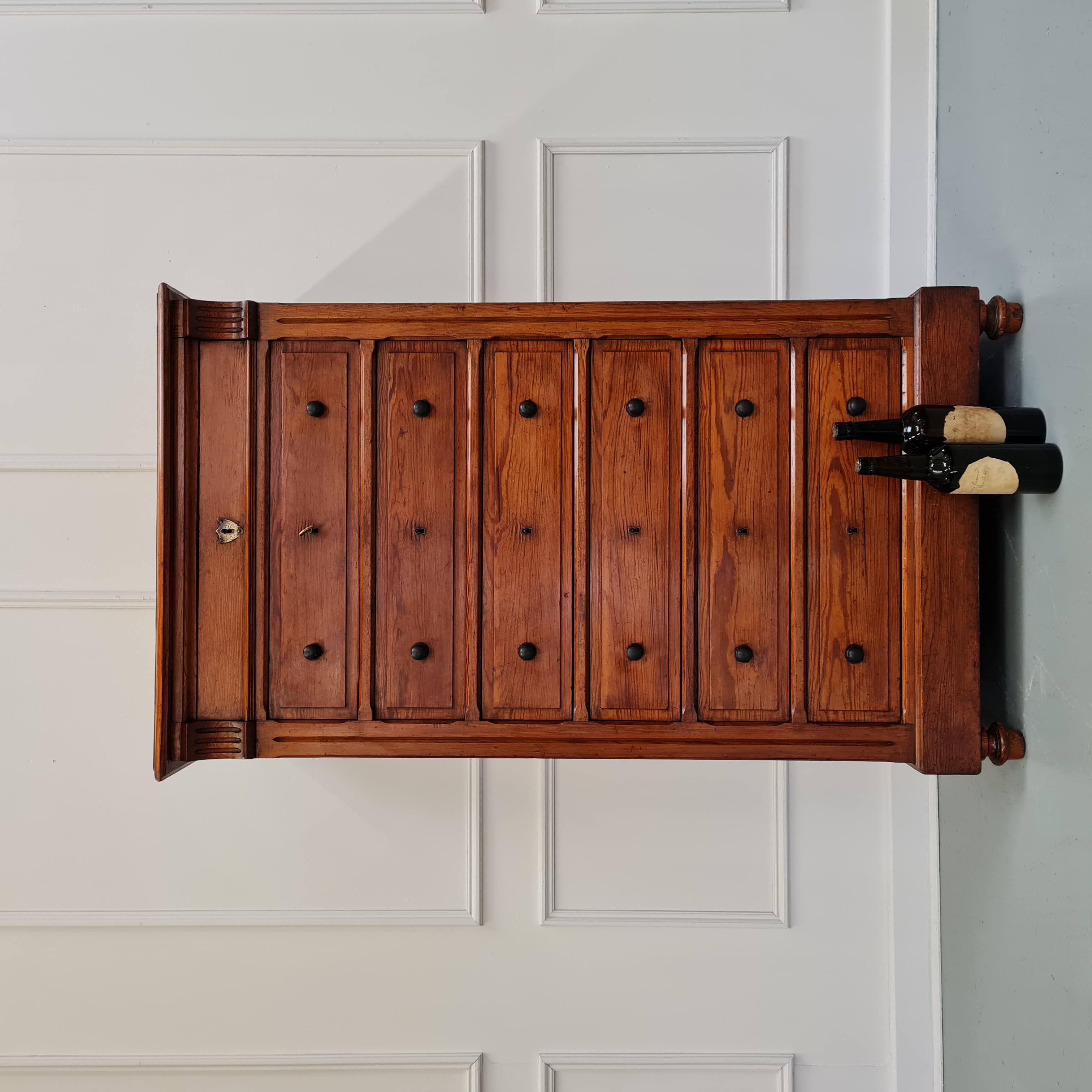 French louis philippe antique chest or semainier