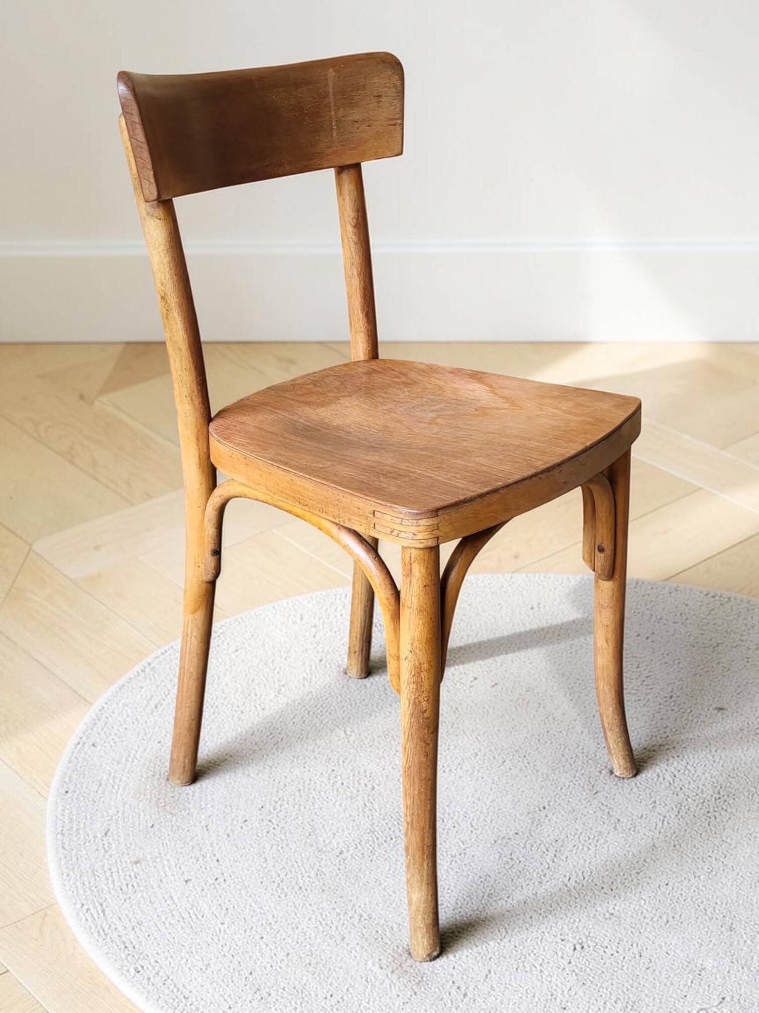 Bentwood bistro chair, Czechoslovakia