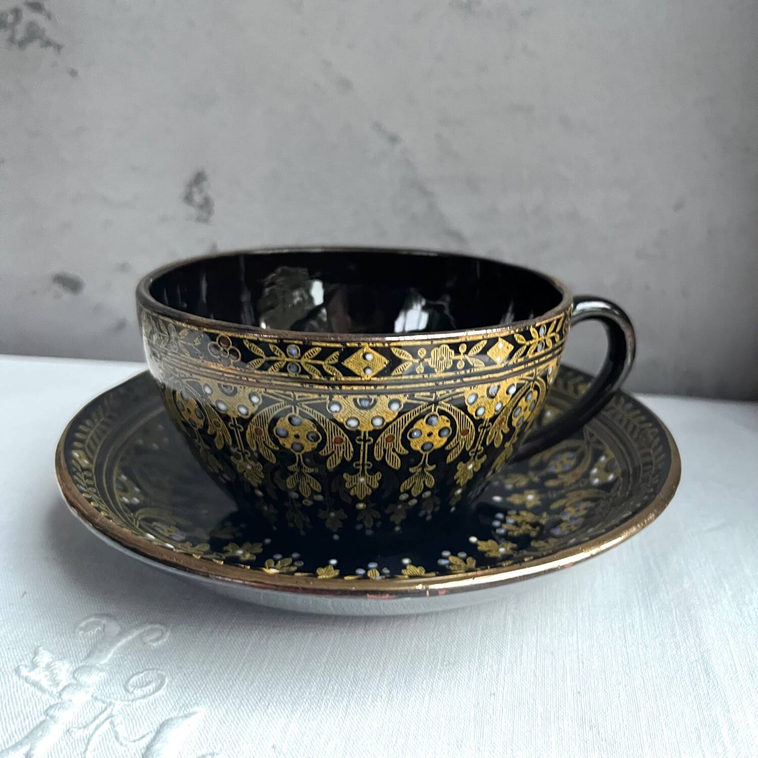 Grande tasse sarreguemines
