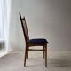 Vintage set of dining chairs with new upholstery, 60 dining.