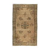 Anatolian handmade vintage rug 265 cm x 153 cm