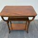 Art Nouveau side table in walnut